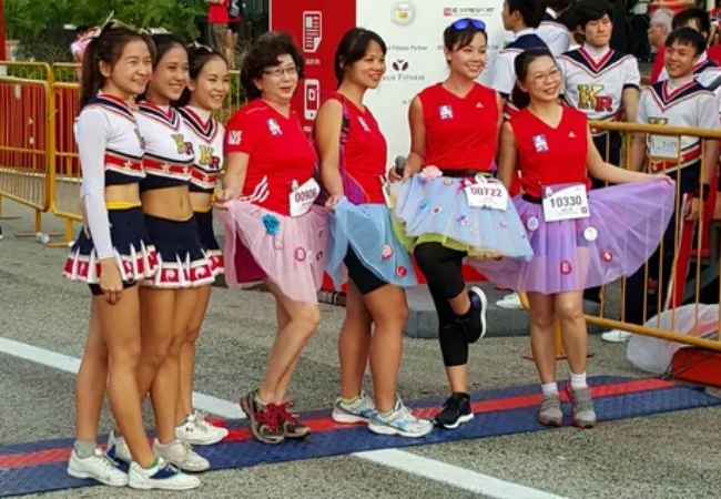 Corrida de Mulheres em Singapura